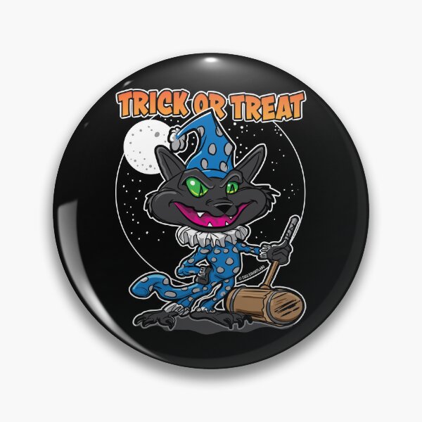 Item preview, Trick or Treat Cat Clown with Mallet by eShirtLabs designed and sold by eShirtLabs.