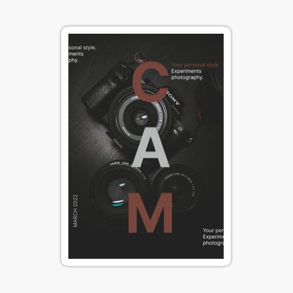 Item preview, Camera advertising and style designed and sold by Gruzskaya-A.