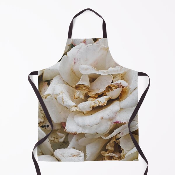 Item preview, Close-up of a beautiful soft decaying white rose  designed and sold by Printblisshop.