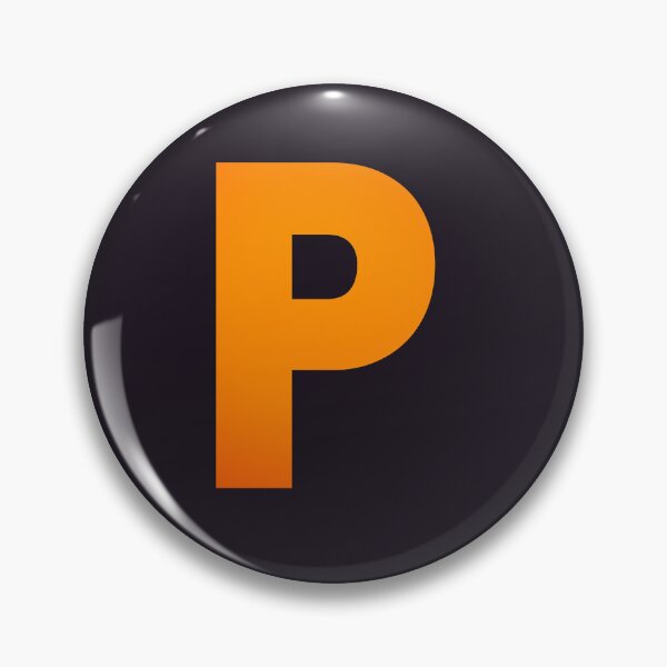 Item preview, Letter P,  Nice  Orange, Letter P designed and sold by starfishstuff.