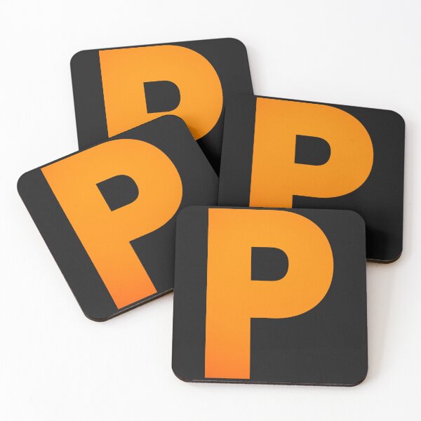 Item preview, Letter P,  Nice  Orange, Letter P designed and sold by starfishstuff.