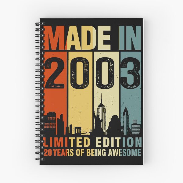 Item preview, 20th Birthday Gift Made In 2003 Limited Edition designed and sold by AperAmyiah.
