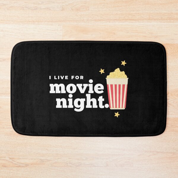 Item preview, I live for MOVIE night designed and sold by DesignAndTales.