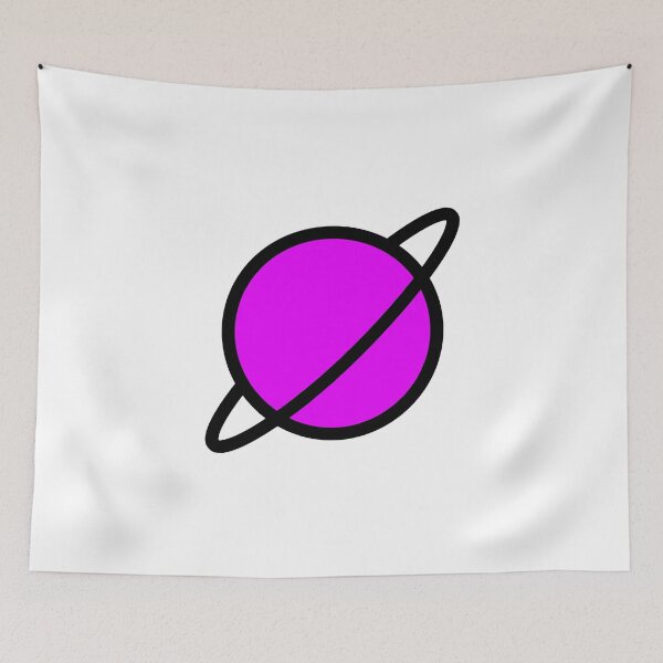 Item preview, Purple Saturn Planet designed and sold by Momoringalingg.