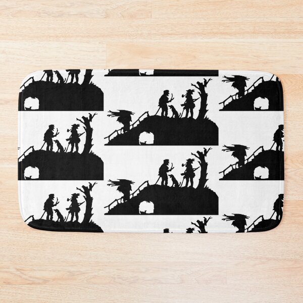 Item preview, Fairytale Germany Duck hunting Birds Dog Paper cut silhouette black designed and sold by G-M-Designs.