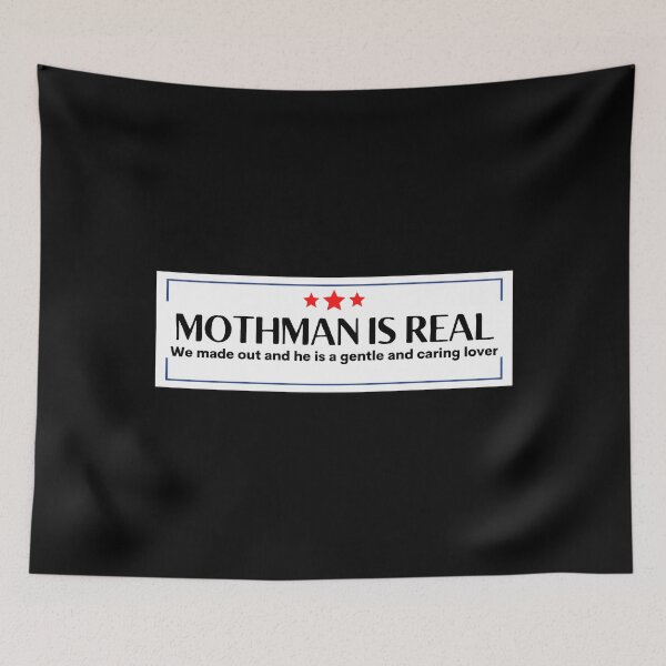Item preview, Mothman is real, Funny Mothman Bumper  designed and sold by yass-art.