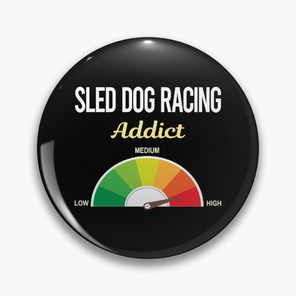 Item preview, Addict Sled Dog Racing Dogsled designed and sold by PriscillaHerna.