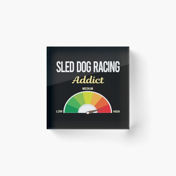 Item preview, Addict Sled Dog Racing Dogsled designed and sold by PriscillaHerna.