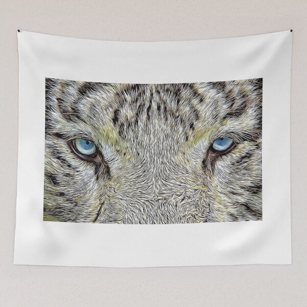 Item preview, White tiger eyes designed and sold by Sneshka.