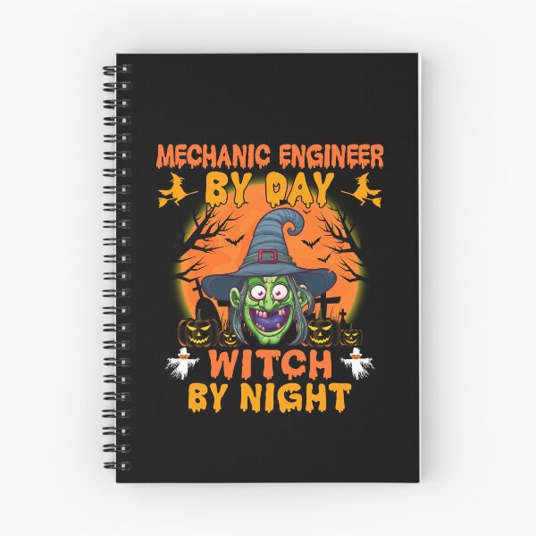 Item preview, Mechanic Engineer By Day Witch By Night designed and sold by decentwearstore.