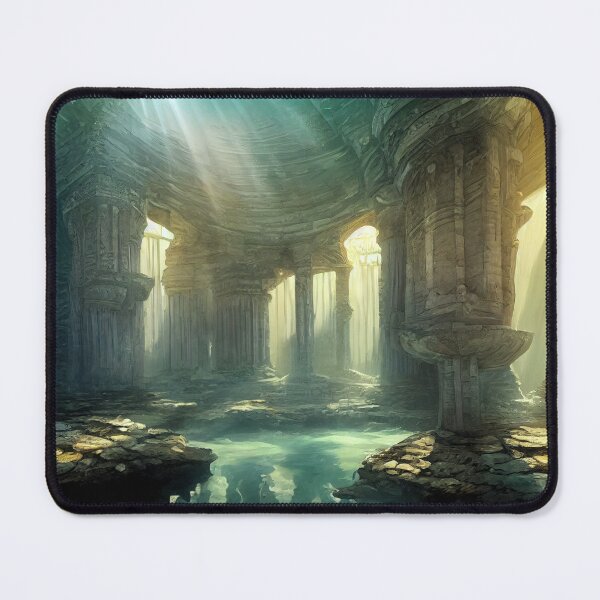 Item preview, Deserted Water Temple Concept Art designed and sold by RadicalWombat.
