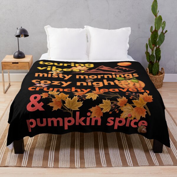 Item preview, touring vibes misty mornings cozy nights crunchy leaves & pumpkin spice designed and sold by movie-popcorn.