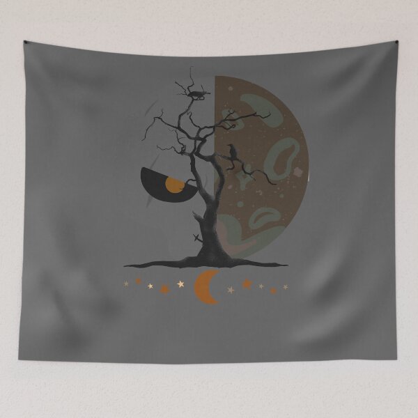 Item preview, Haloween skull art designed and sold by Creative Show.