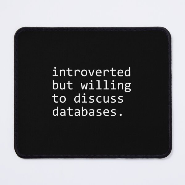 Item preview, introverted but willing to discuss databases designed and sold by sengutengu.