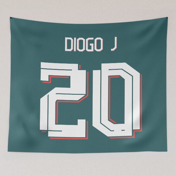 Item preview, Diogo Jota Liverpool Third jersey 22/23 designed and sold by Alimator.