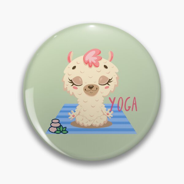 Item preview, Baby Llama Easy Yoga Bliss Design for wild animal lovers and yoga lovers you know. designed and sold by tranquilbeach.
