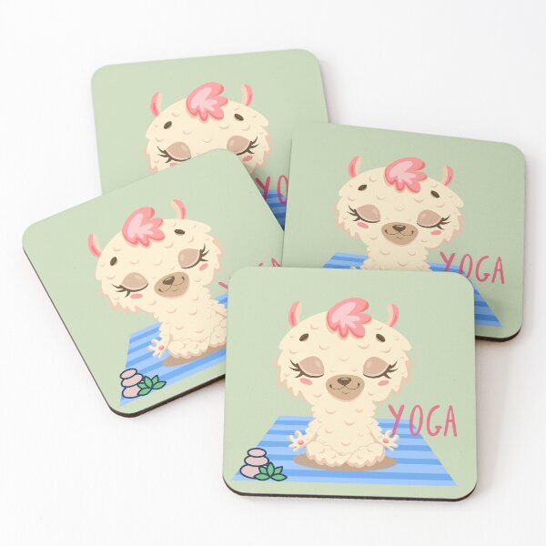 Item preview, Baby Llama Easy Yoga Bliss Design for wild animal lovers and yoga lovers you know. designed and sold by tranquilbeach.