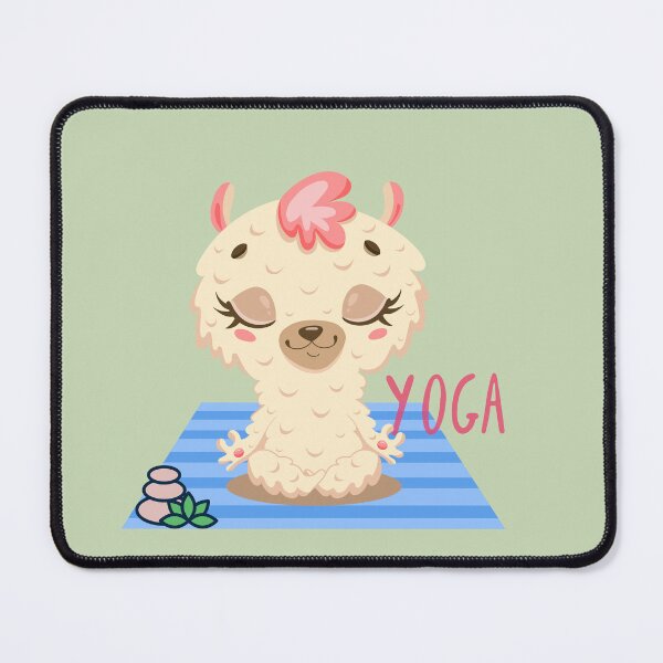 Item preview, Baby Llama Easy Yoga Bliss Design for wild animal lovers and yoga lovers you know. designed and sold by tranquilbeach.