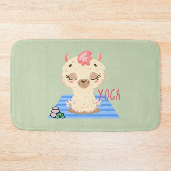 Item preview, Baby Llama Easy Yoga Bliss Design for wild animal lovers and yoga lovers you know. designed and sold by tranquilbeach.