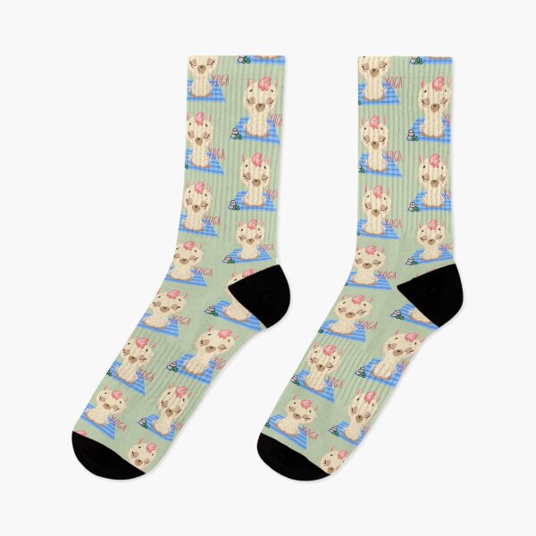 Item preview, Baby Llama Easy Yoga Bliss Design for wild animal lovers and yoga lovers you know. designed and sold by tranquilbeach.