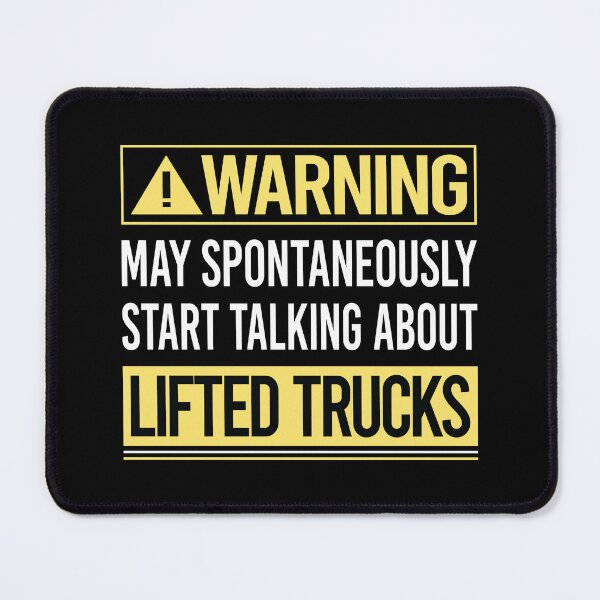 Item preview, Warning About Lifted Trucks designed and sold by WrightTrouble.