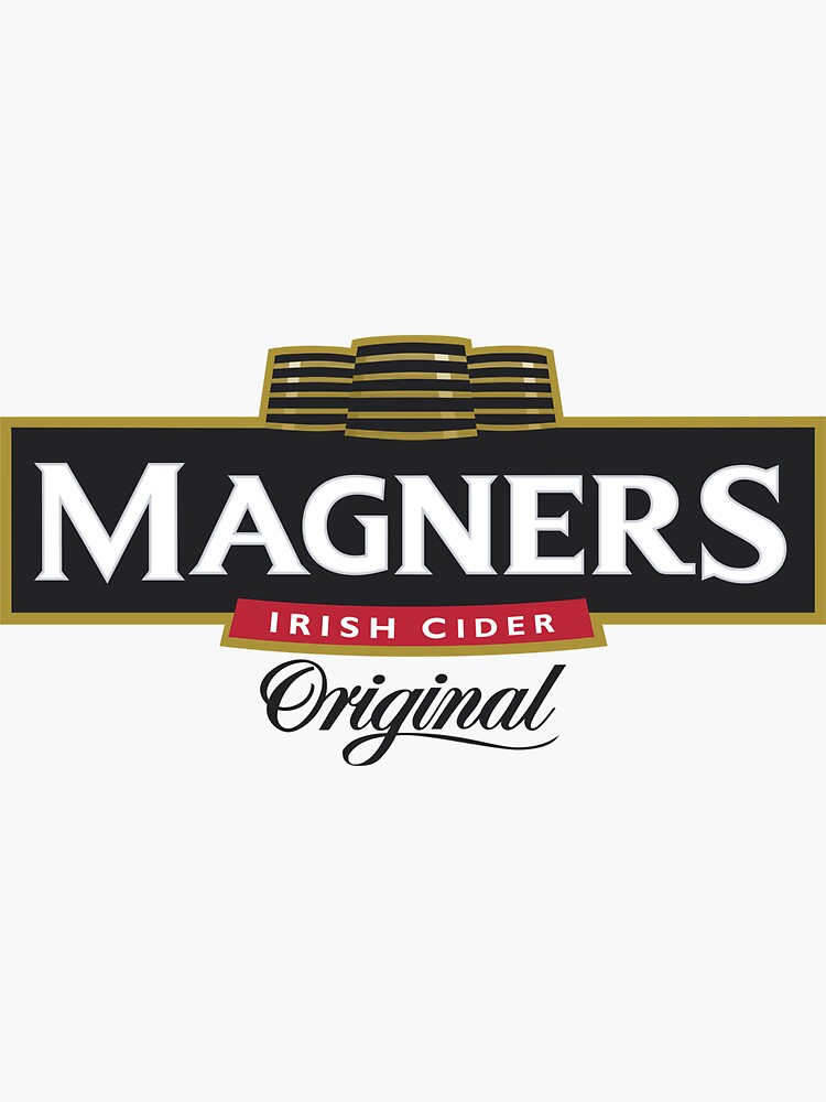 "magners cider" Sticker for Sale by viakaris Redbubble