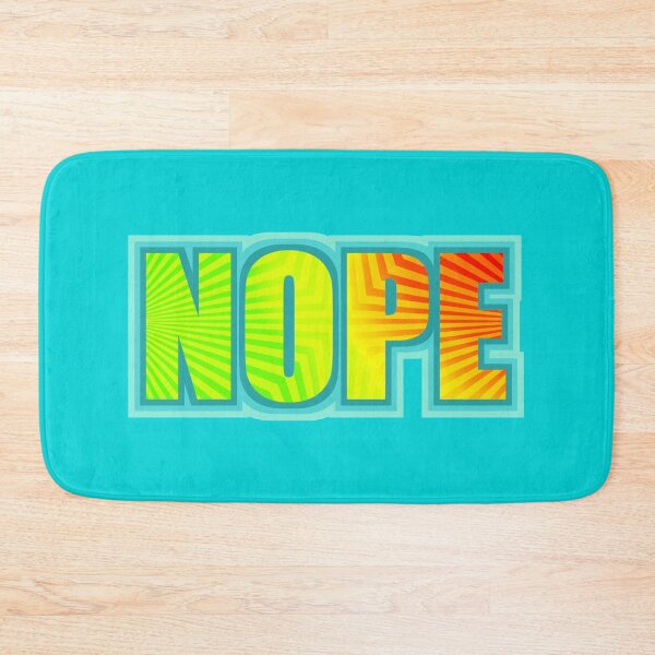 Item preview, NOPE that's it. nope but sarcastically chipper XD rainbow colorful designed and sold by IMNIUM.