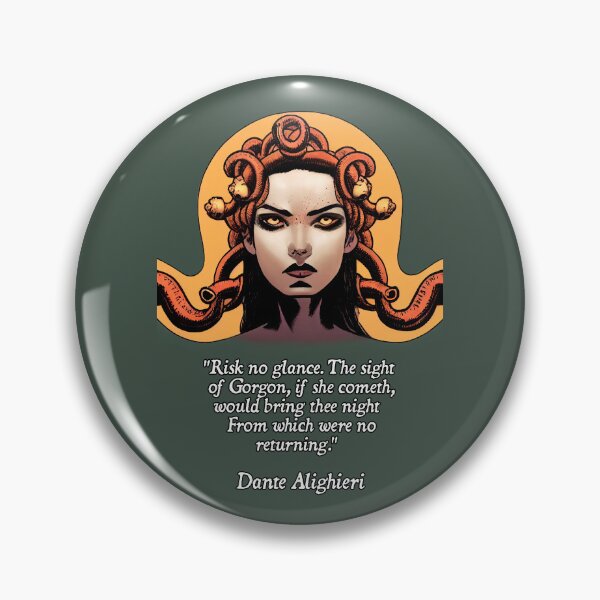 Item preview, Medusa (Dante Alighieri) designed and sold by NuminousYes.