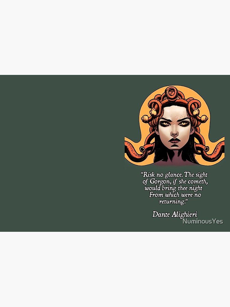 Medusa Dante Alighieri Hardcover Journal