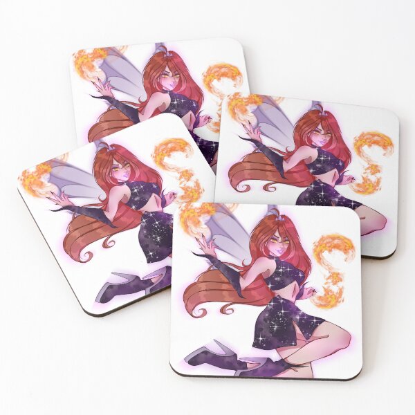 Item preview, Dark Fire Fairy designed and sold by tulipicetea.