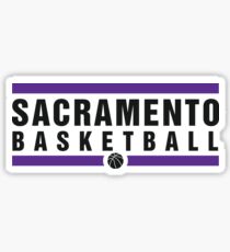 Sacramento Basketball Sticker