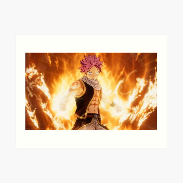 Natsu Dragon Fire posters & prints by Inspireerida Art