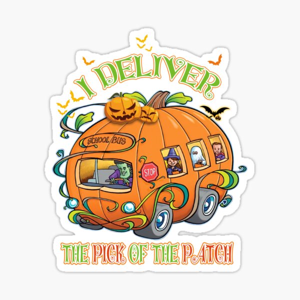Wheels on the Bus to the Halloween Pumpkin Patch