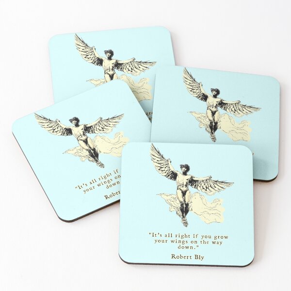 Item preview, Growing Wings (Robert Bly) designed and sold by NuminousYes.