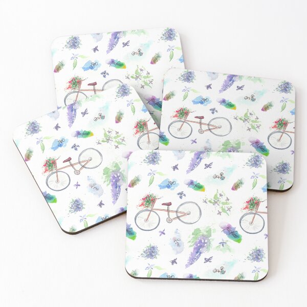 Item preview, Mackinac Island Repeating Watercolor Pattern designed and sold by Jarrod Vandenberg.