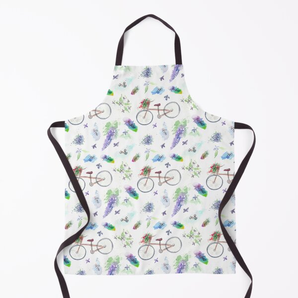 Item preview, Mackinac Island Repeating Watercolor Pattern designed and sold by Jarrod Vandenberg.