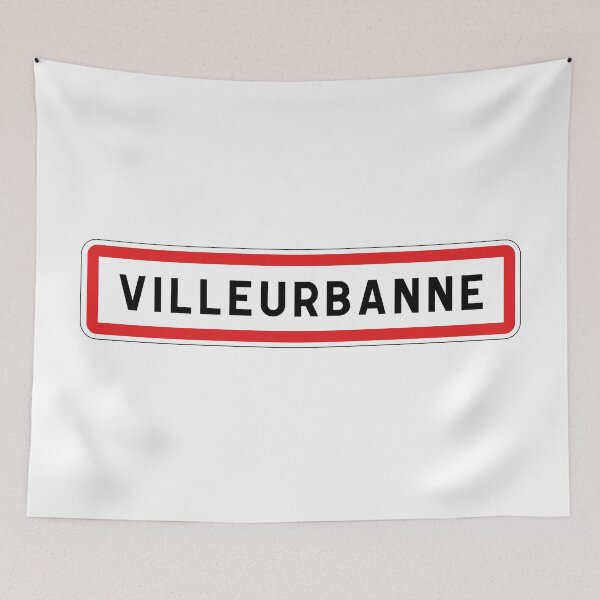 Item preview, Villeurbanne City Panel designed and sold by BubbleManShop.