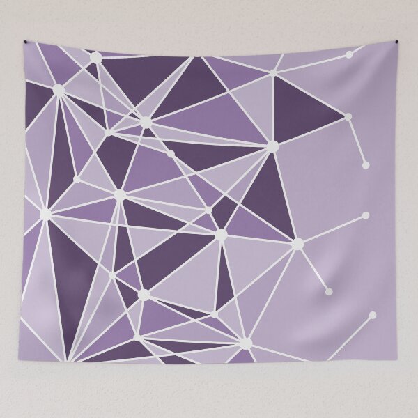 Item preview, Purple Wall Inspired (Purple) designed and sold by FandomTrading.