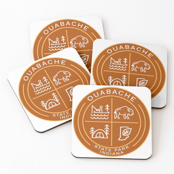 Item preview, Oabache State Park Indiana Heraldic Logo designed and sold by VanyaKar.