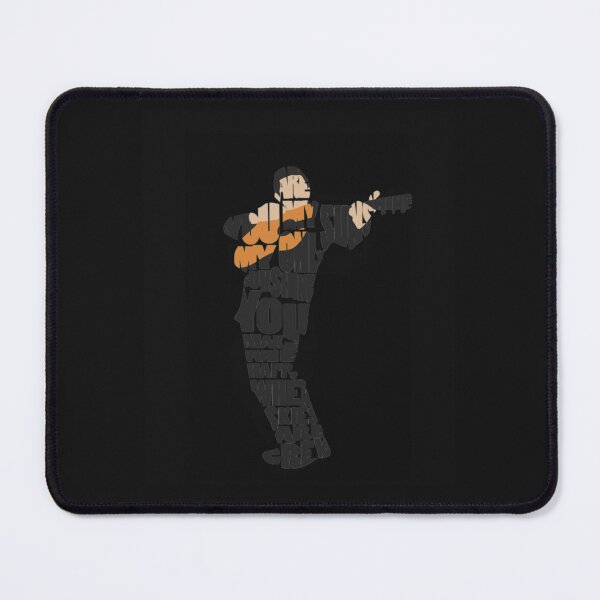 Item preview, Johnny Cash Typography Art designed and sold by leheshoshusy834.