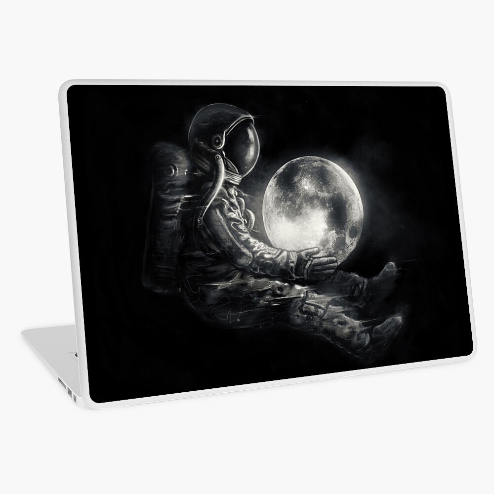Moon Play Laptop Skin