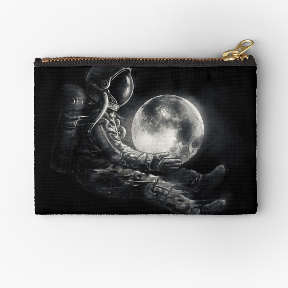 Moon Play Zipper Pouch