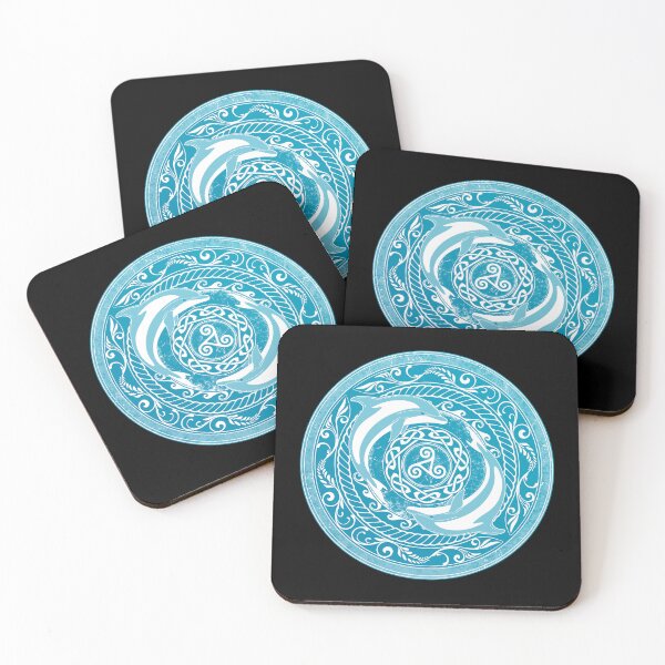 Item preview, Celtic dolphins designed and sold by NicGrayGraphic.