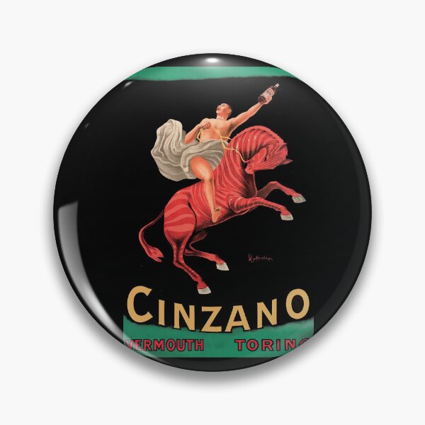 Item preview, Vintage Cinzano Vermouth Red Zebra Advertising  - Vintage Advertising Poster by Leonetto Cappiello designed and sold by TeeARTHY.