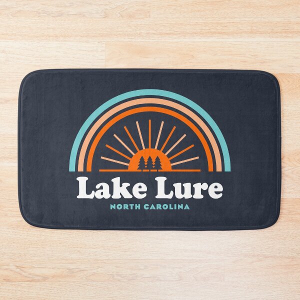 Aperçu de l'œuvre Lac Lure Caroline du Nord Arc-en-ciel créée et vendue par Esskay Designs.