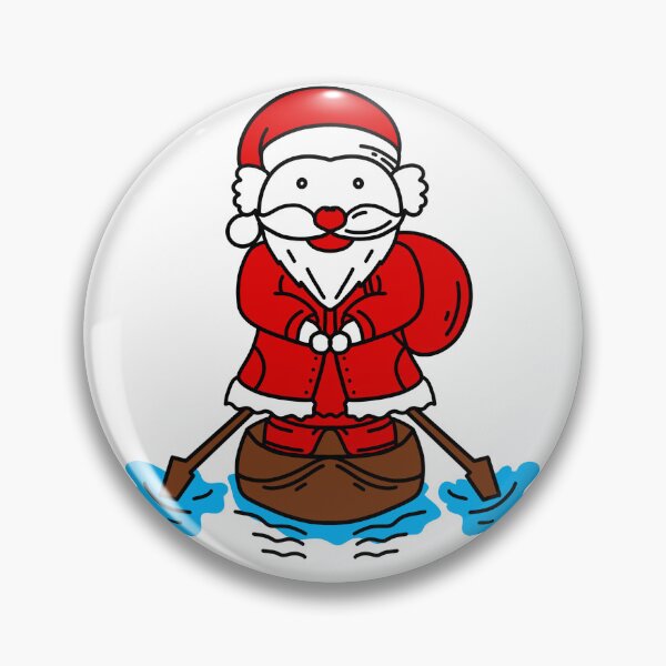 Item preview, Cutee Santa on christmas lake designed and sold by nickardi.