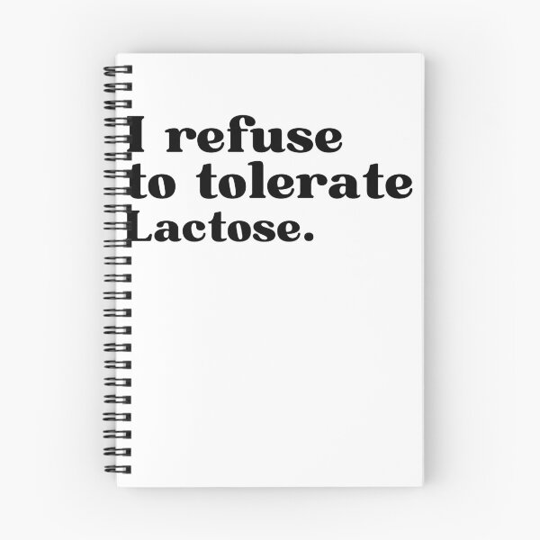 Item preview, I refuse to tolerate lactose - funny lactose intolerant designed and sold by AdelDa19.