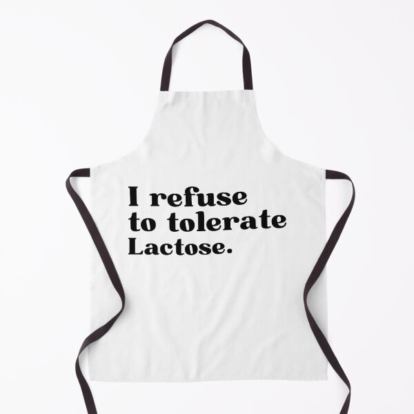 Item preview, I refuse to tolerate lactose - funny lactose intolerant designed and sold by AdelDa19.