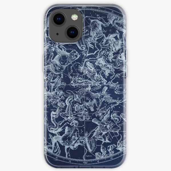 Vintage Constellations & Astrological Signs | White iPhone Soft Case