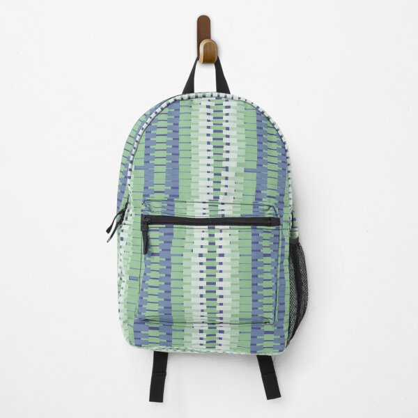 Item preview, Big green and purple lines pattern designed and sold by YeKnot.